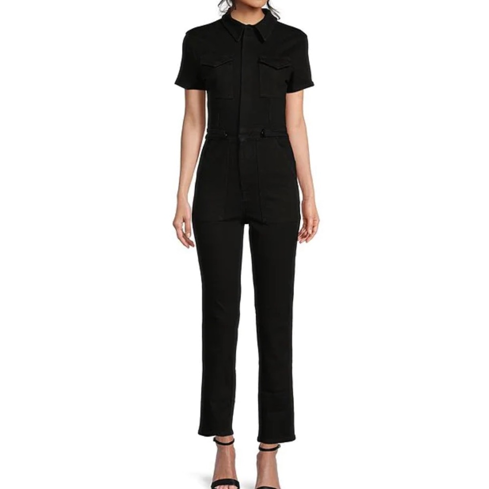 NWT Good American denim jumpsuit!
